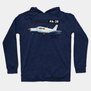 piper 28 aircraft design Hoodie